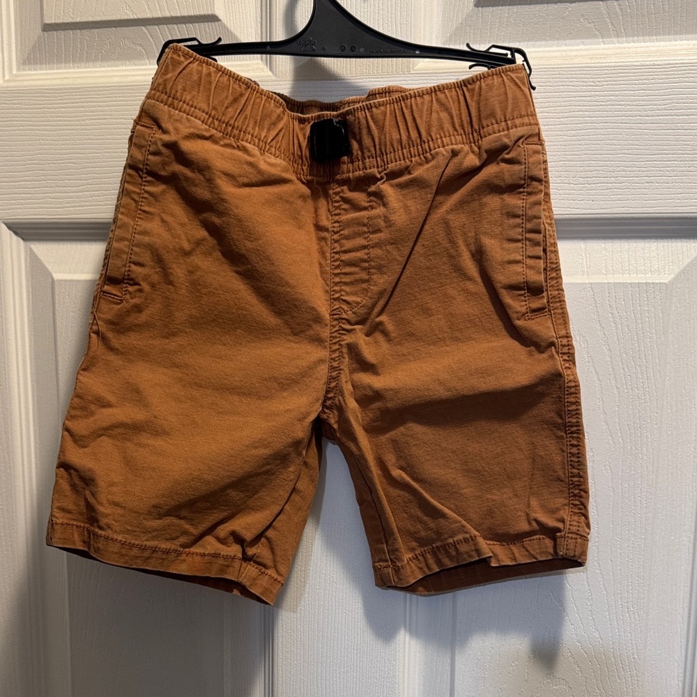 Cat & Jack Kids' Tan Elastic Waist Shorts